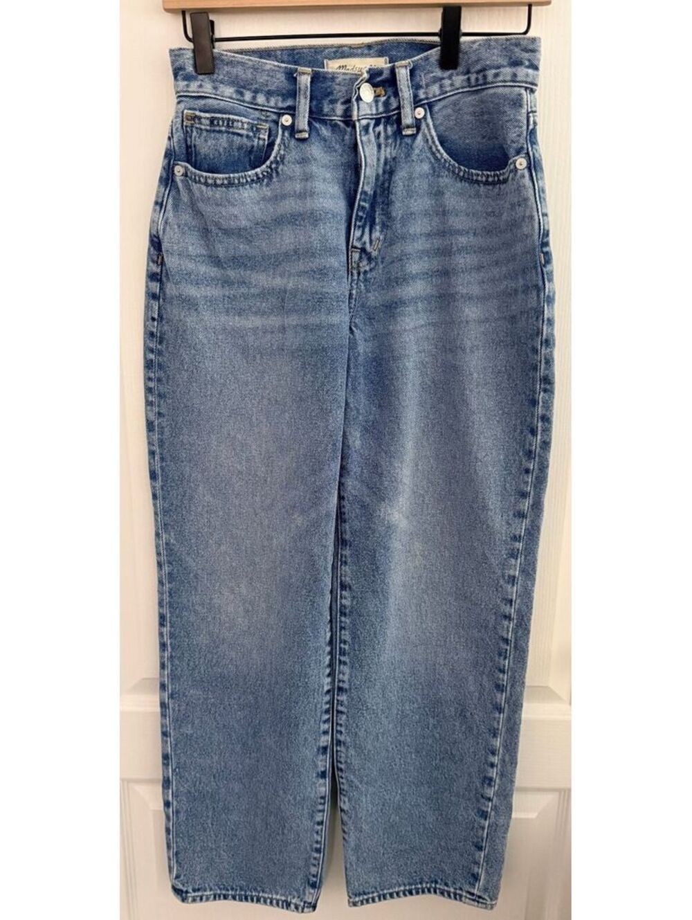Madewell Baggy Straight Jeans Size 25 Petite